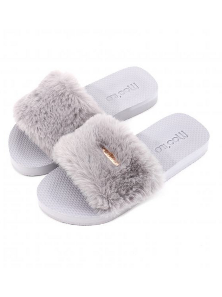 Schuh Teddy Stone mit Teddy Clutch