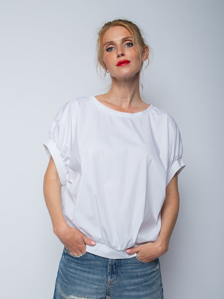 Oversized Blusen Shirt