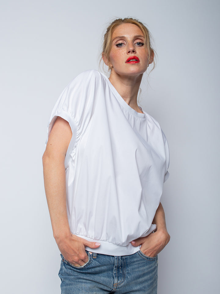 Oversized Blusen Shirt