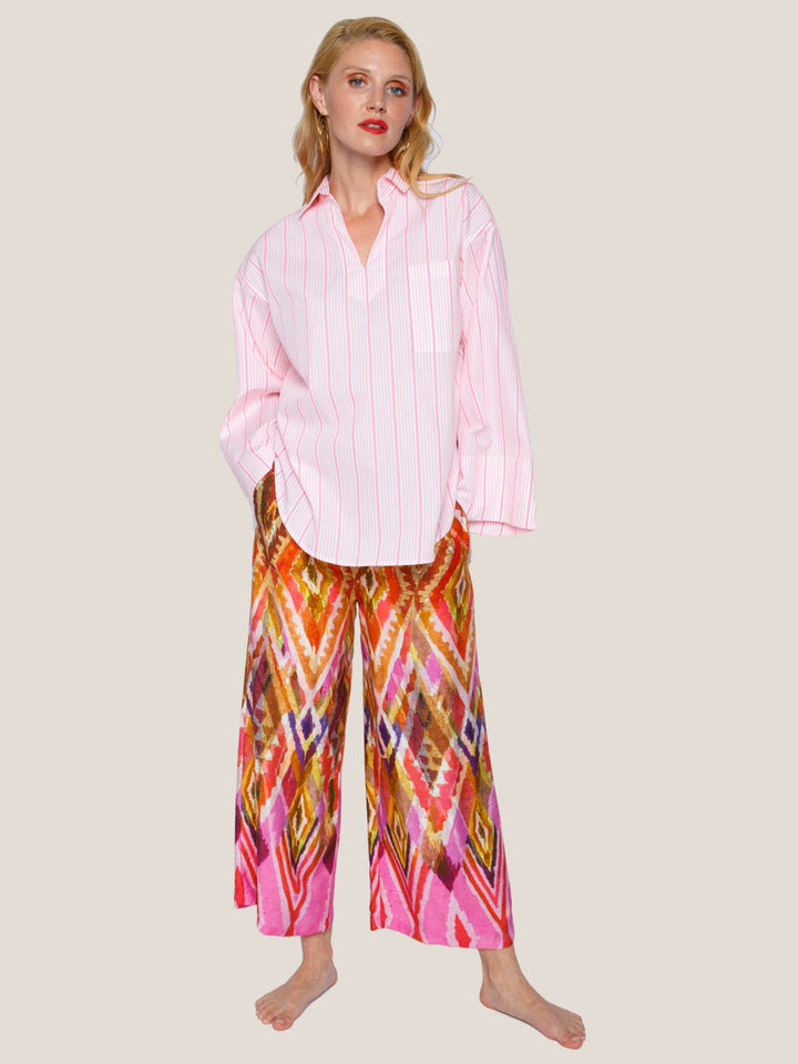 Shirtbluse Simonton Neon Stripes