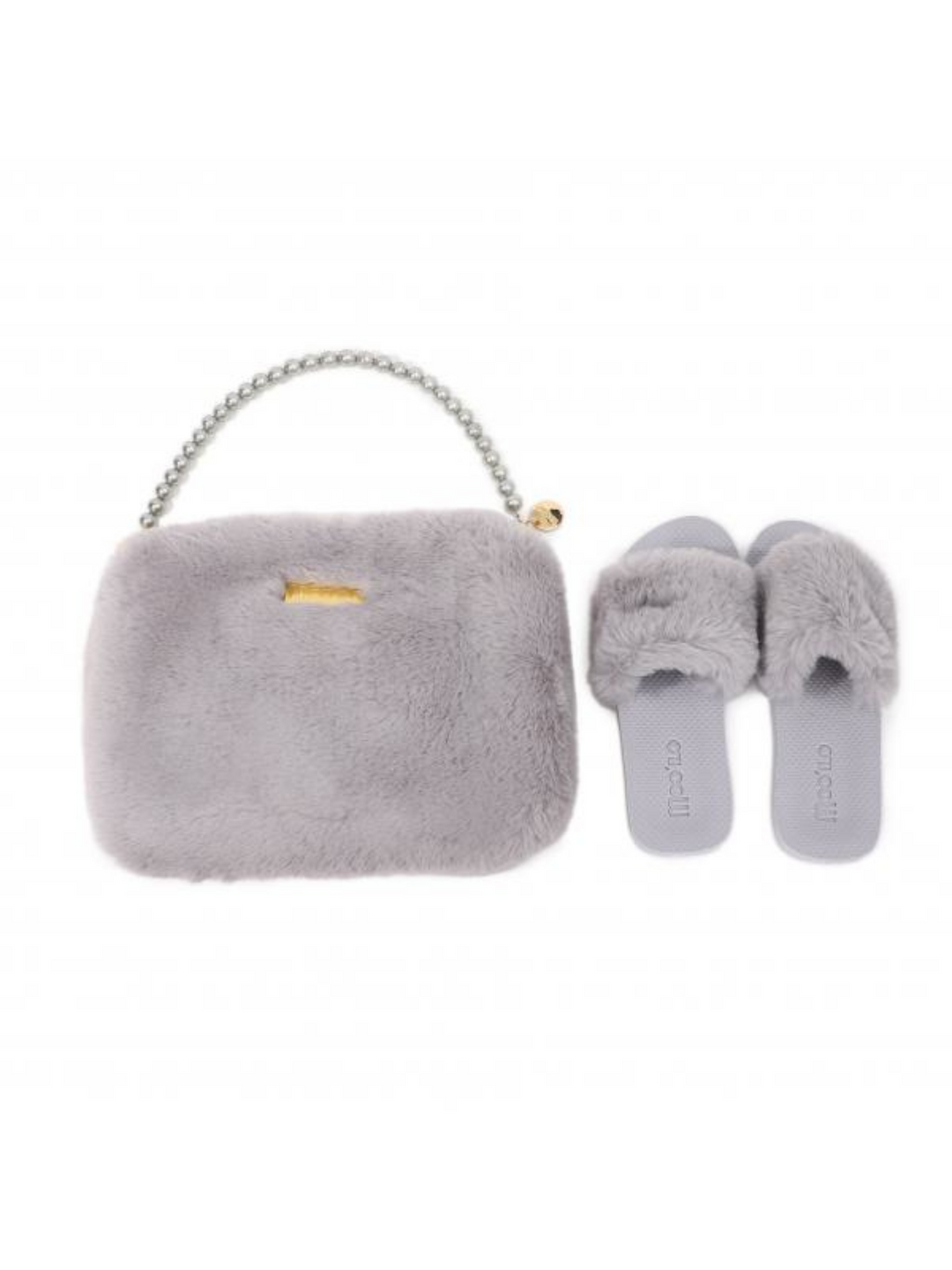 Schuh Teddy Stone mit Teddy Clutch