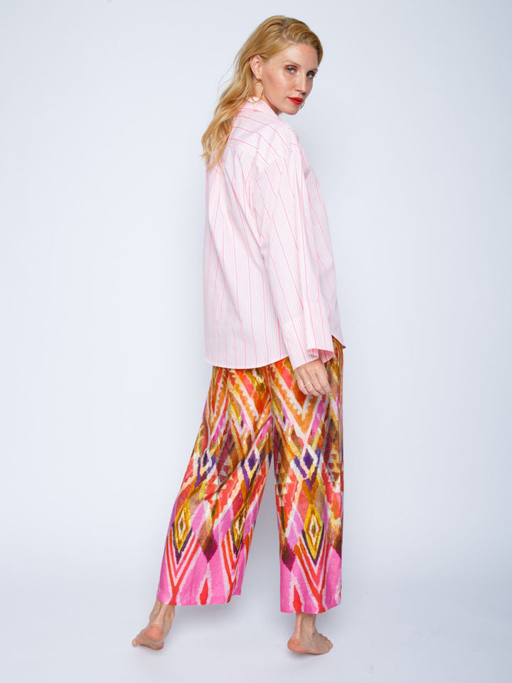 Shirtbluse Simonton Neon Stripes