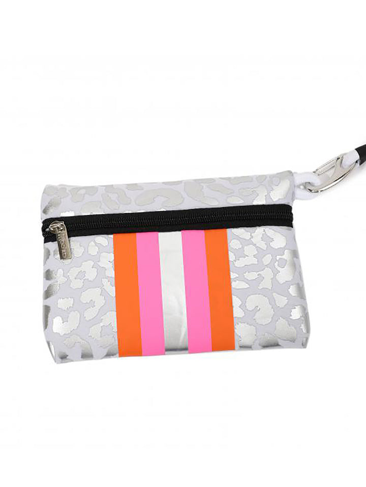 Neoprentasche Leo Weiß Silber L