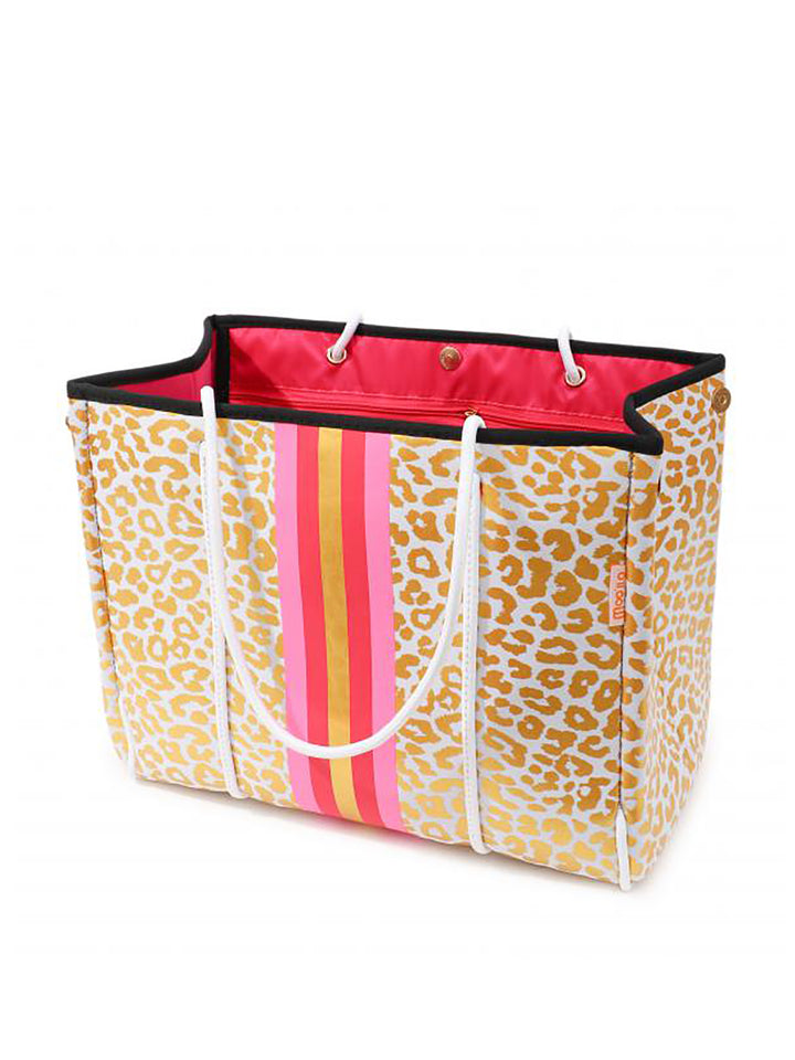 Neoprentasche Leo Weiß Gold L