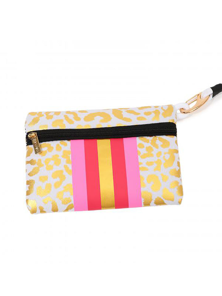 Neoprentasche Leo Weiß Gold L