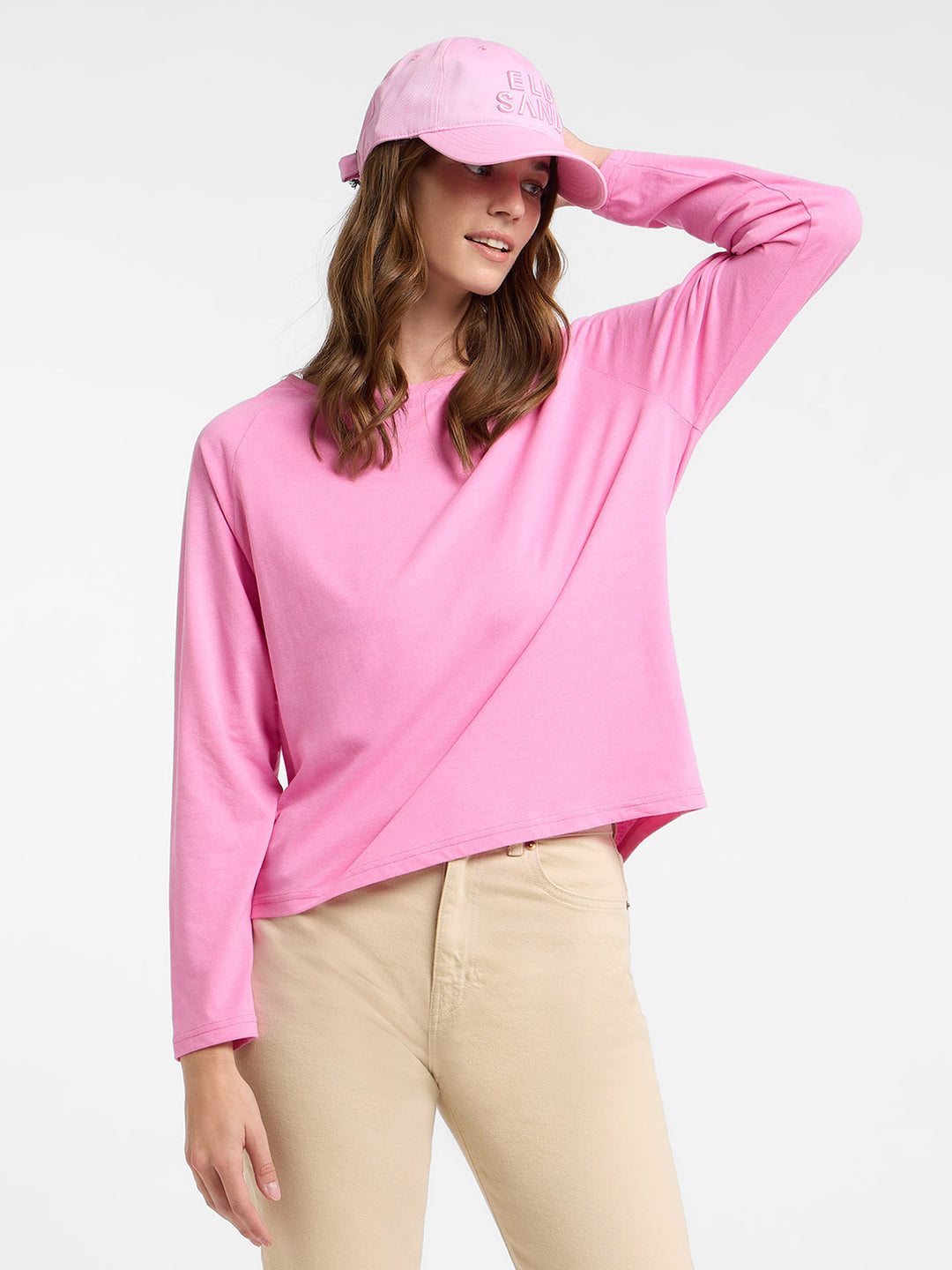 Longsleeve Tira Magenta Sky