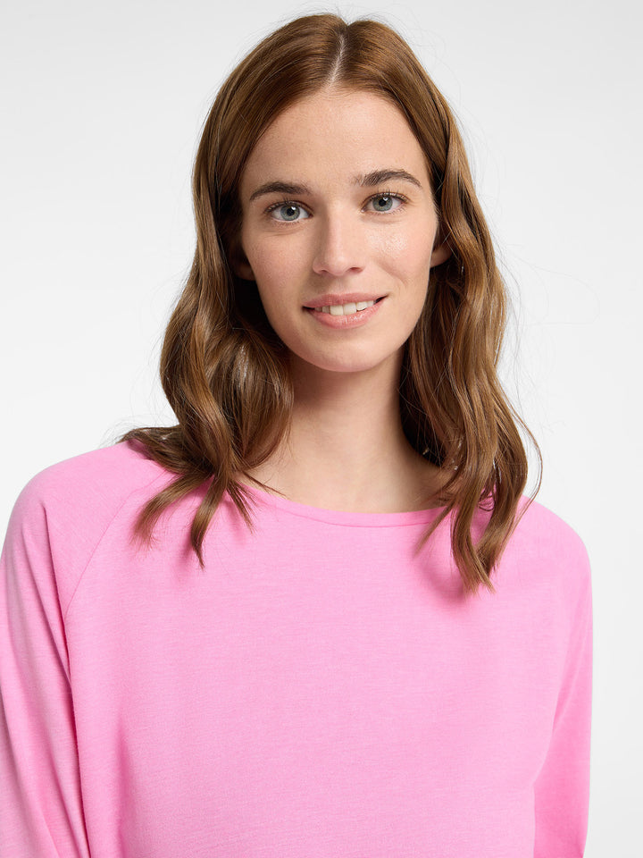 Longsleeve Tira Magenta Sky