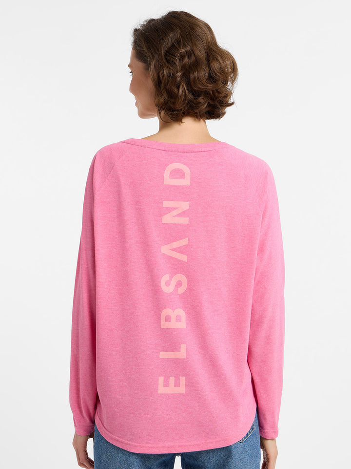 Longsleeve Tira Soda Pink Melange