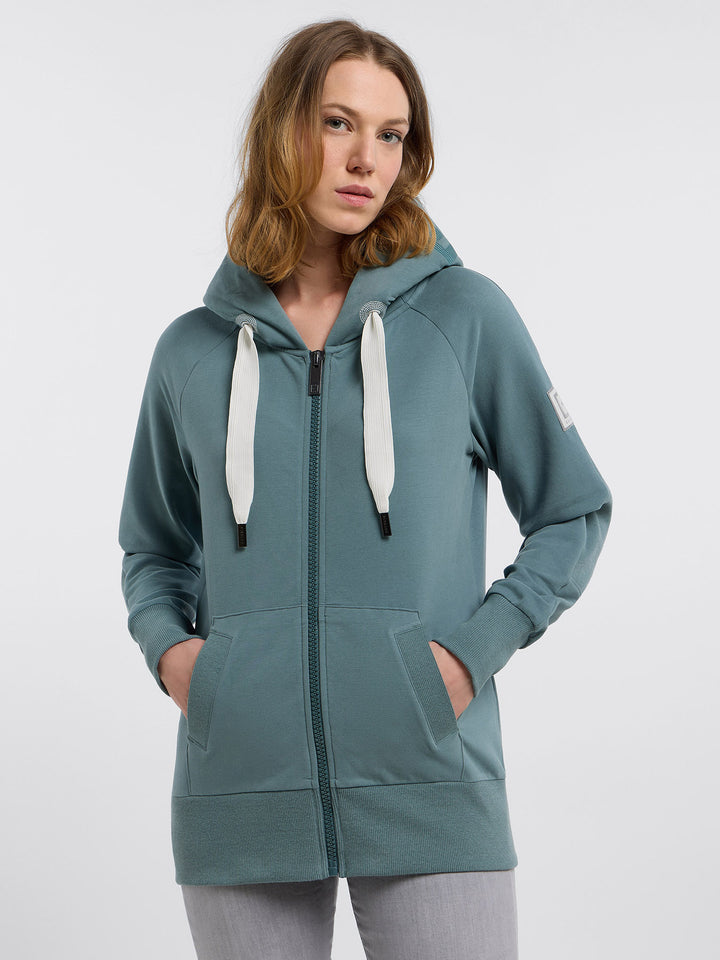 Hood Jacket Kelda Baltic Sea