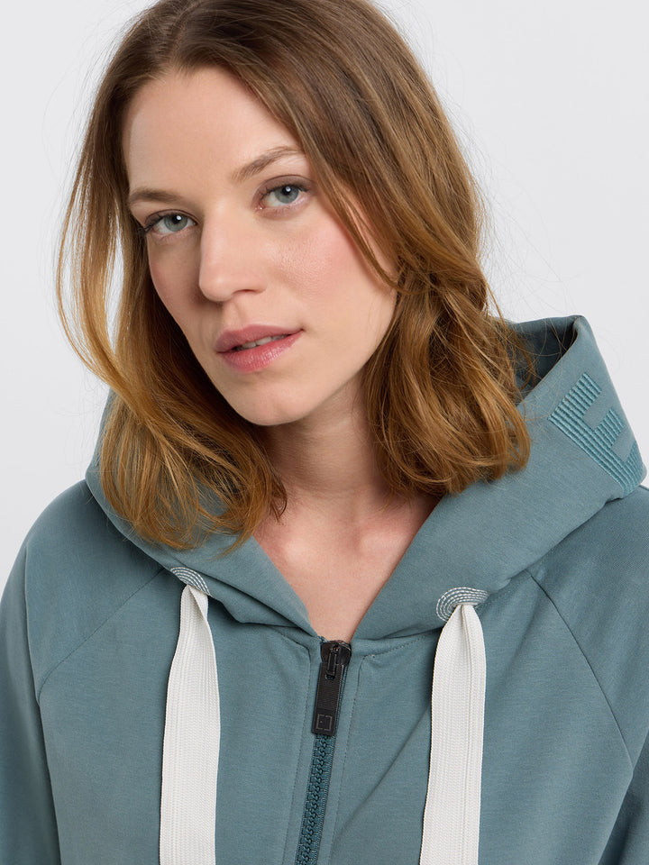 Hood Jacket Kelda Baltic Sea
