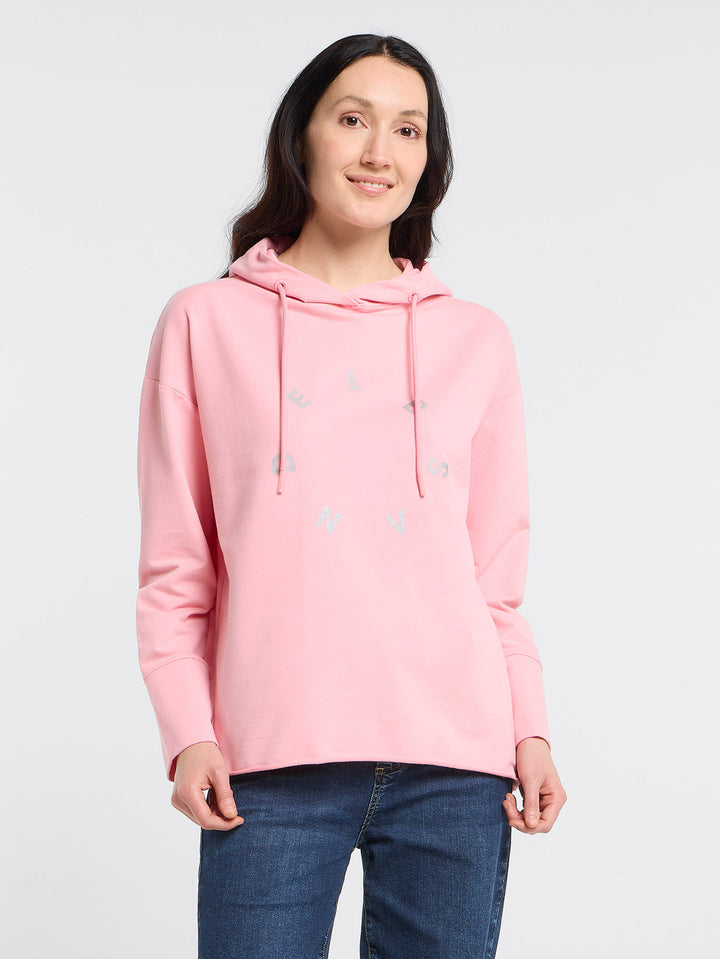 Hoodie Daris Shell Pink