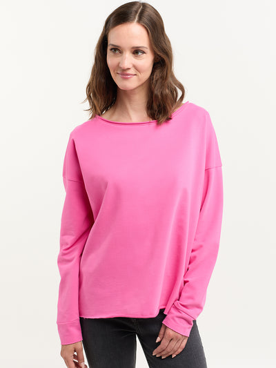 Elbsand Sweatshirt Riane Sharp Pink