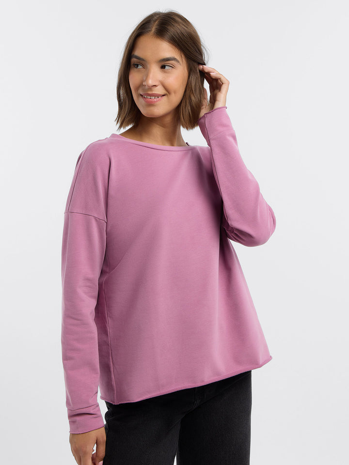 Sweatshirt Riane Mauve