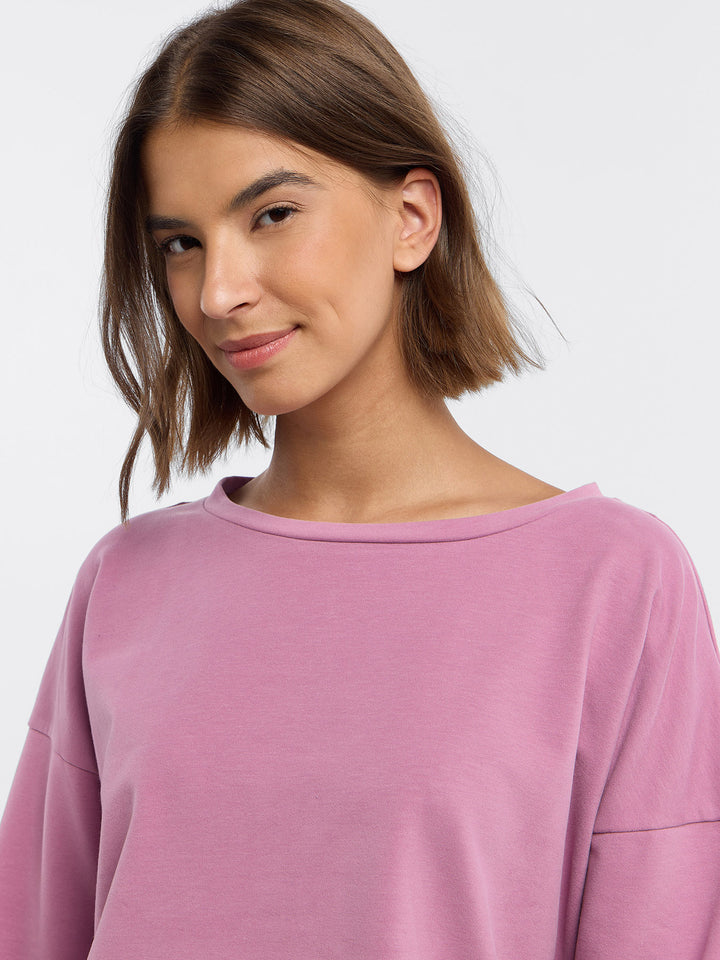 Sweatshirt Riane Mauve