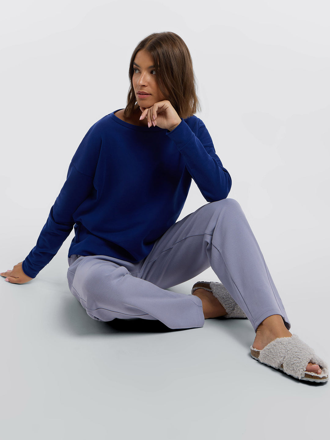 Sweatshirt Riane Electric Blue