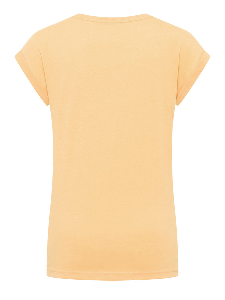 T-Shirt Eldis Orange Haze Melange