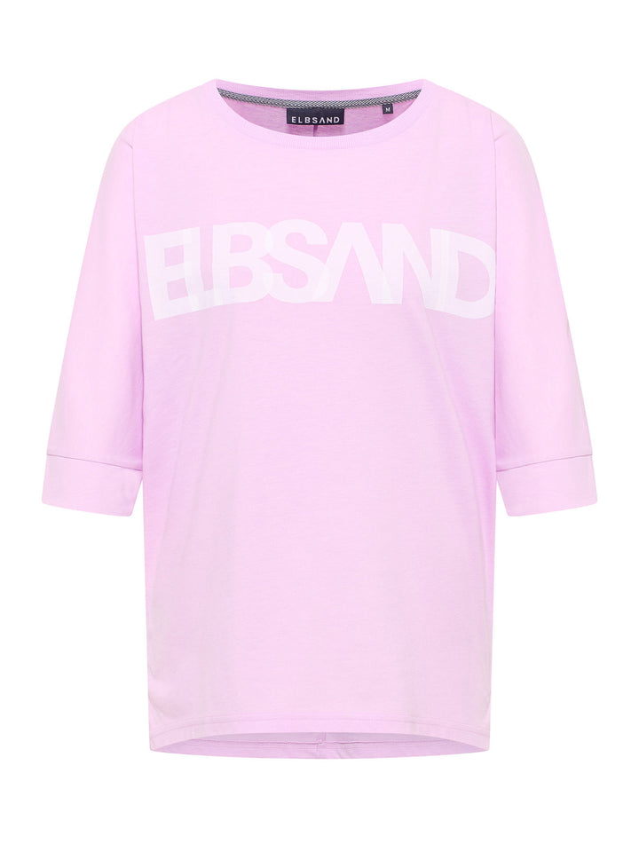 Halbarm T-Shirt Imani Faded Rose Melange