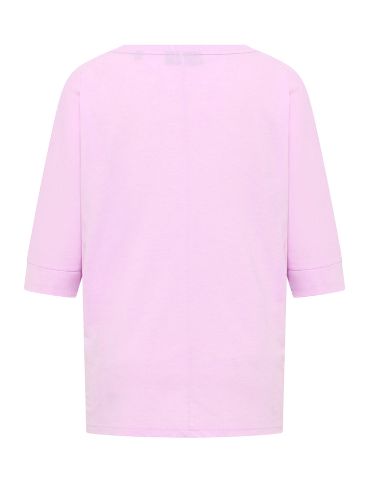 Halbarm T-Shirt Imani Faded Rose Melange