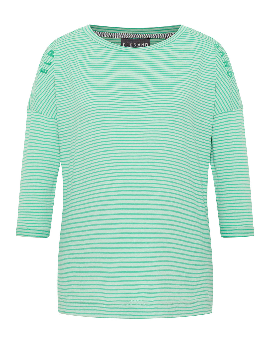 3/4 Shirt Veera Pale Fern Mellow Mint Kelly Green
