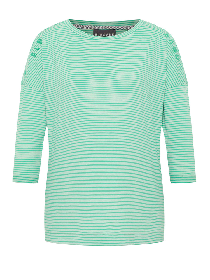 3/4 Shirt Veera Pale Fern Mellow Mint Kelly Green