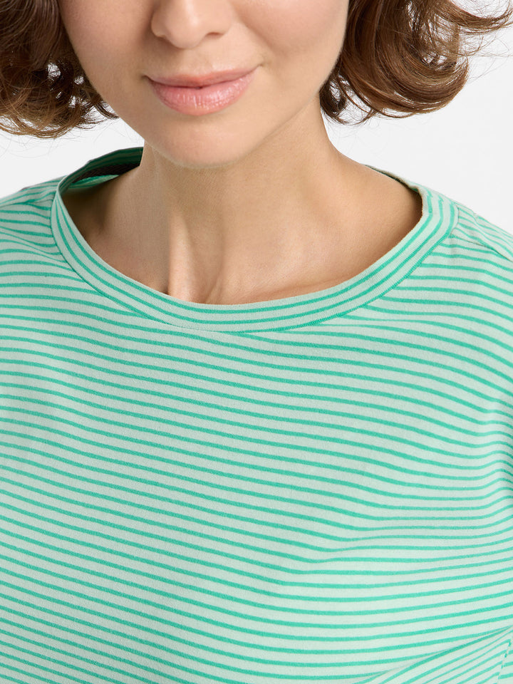 3/4 Shirt Veera Pale Fern Mellow Mint Kelly Green
