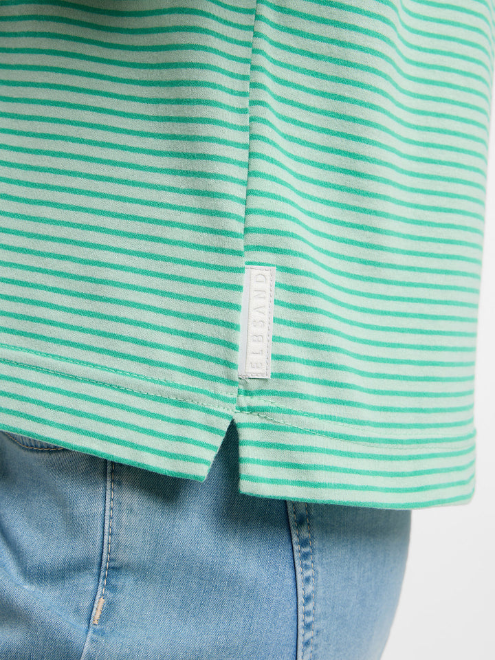 3/4 Shirt Veera Pale Fern Mellow Mint Kelly Green