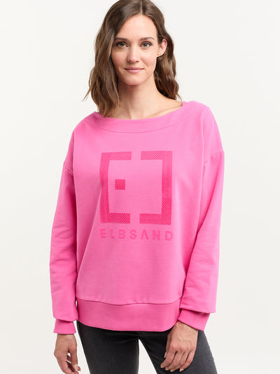 Elbsand Sweatshirt Fenna Sharp Pink