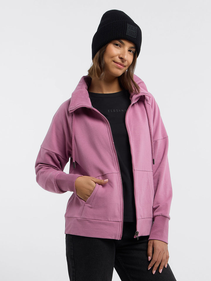 Sweatjacke Aina Mauve