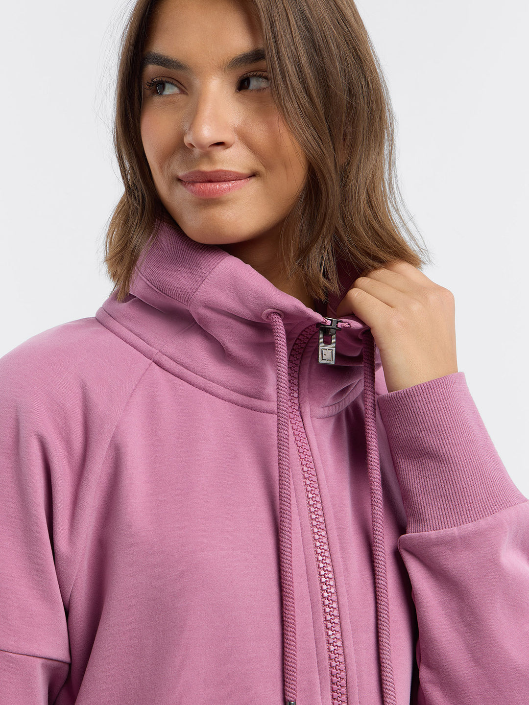 Sweatjacke Aina Mauve