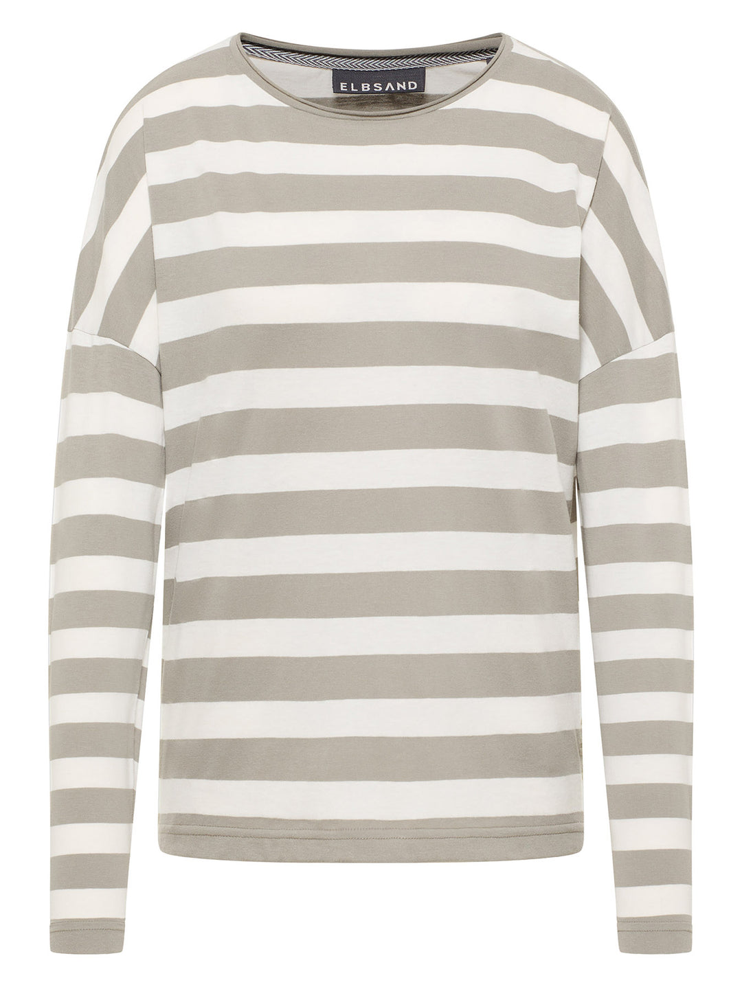 Longsleeve Milia Pale Fern Cloud White