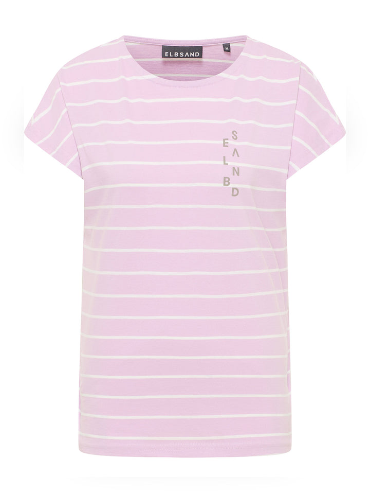 T-Shirt Selma Faded Rose Stripes