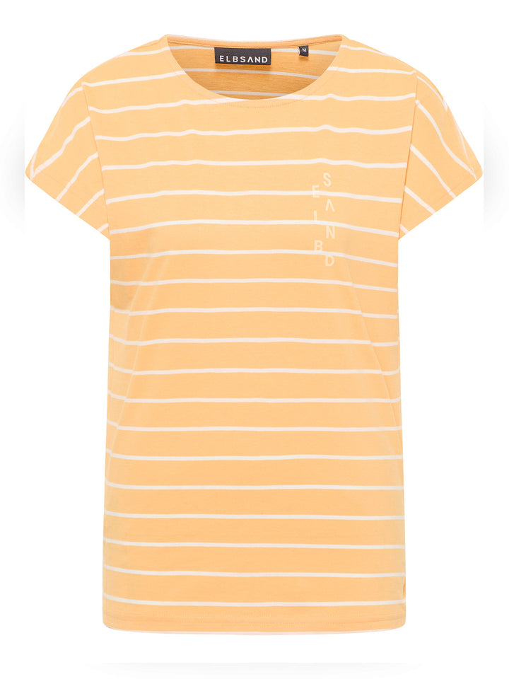 T-Shirt Selma Orange Haze Stripes