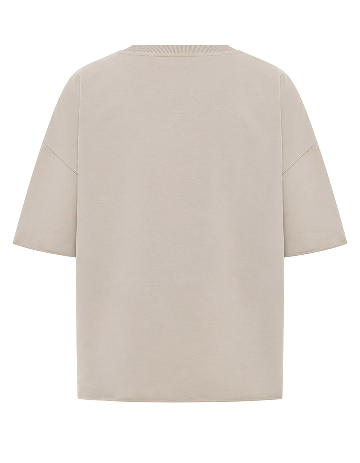 Sweatshirt Kurzarm Gaelle Soft Mud