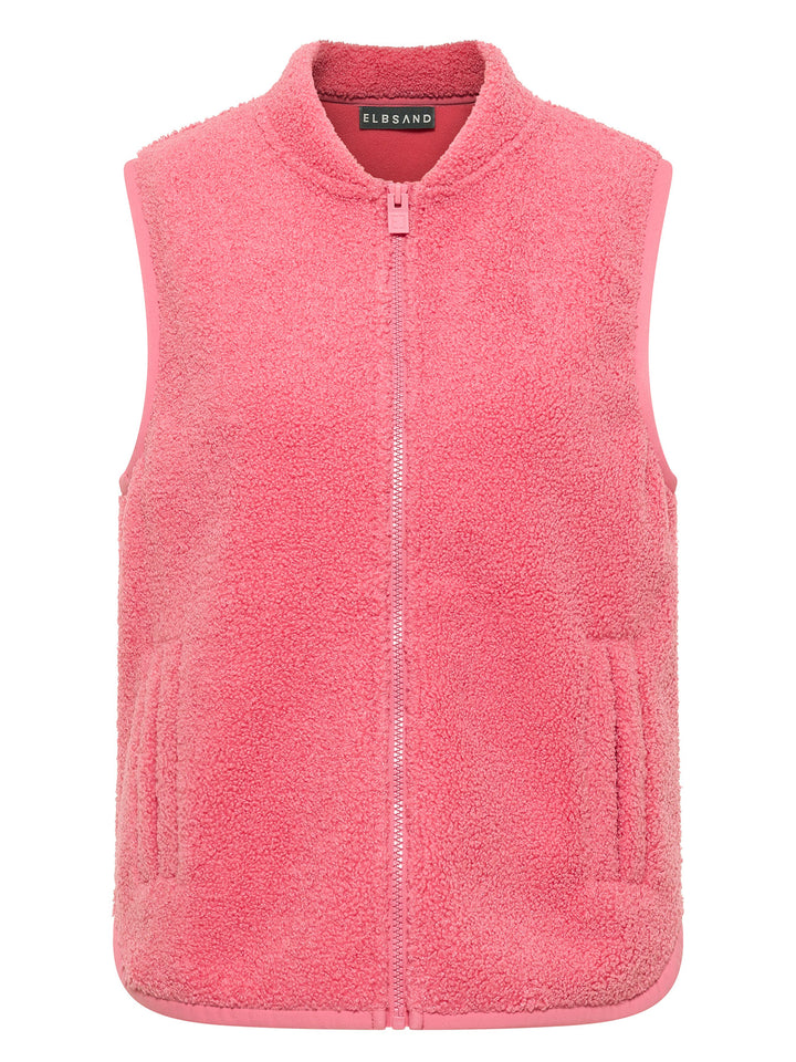 Teddyfleece Vest Nisa Vintage Rose
