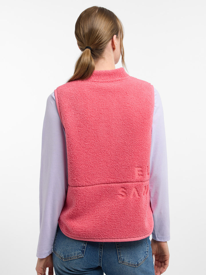 Teddyfleece Vest Nisa Vintage Rose