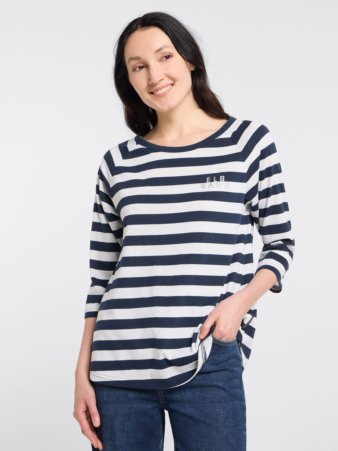 T-Shirt Celin Cold Water Cloud White