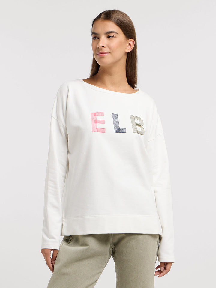 Sweatshirt Arvi Cloud White Multi