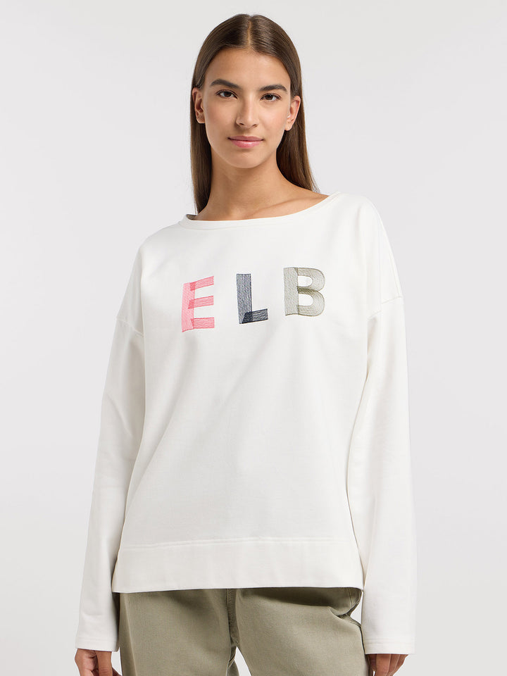 Sweatshirt Arvi Cloud White Multi
