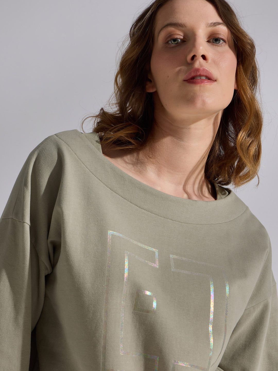 Sweatshirt Fenja Pale Fern