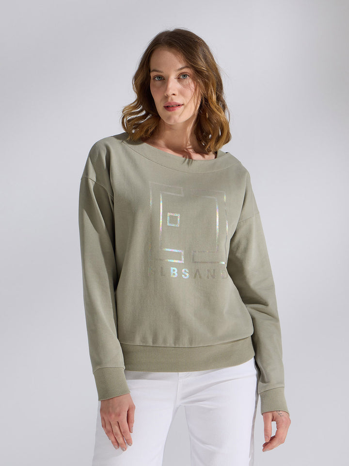 Sweatshirt Fenja Pale Fern