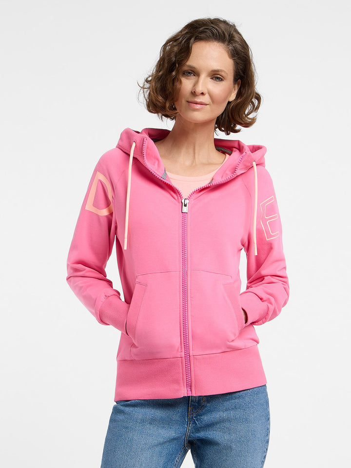 Hoodiejacket Kinea Soda Pink