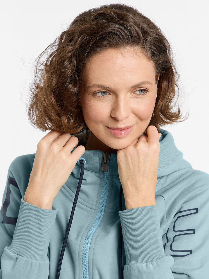 Hoodiejacket Kinea Blue Shadow
