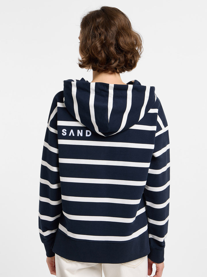Hoodie Marvi Coldwater Cloud White