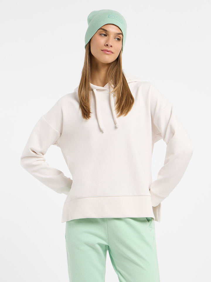 Hoodie Mette Cloud White