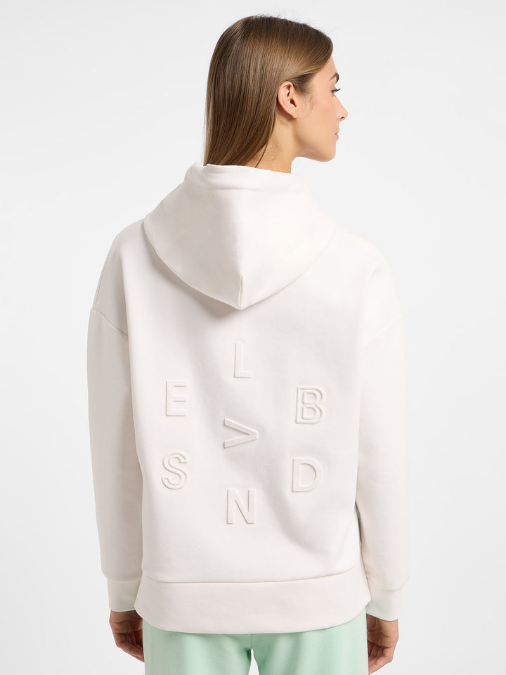 Hoodie Mette Cloud White