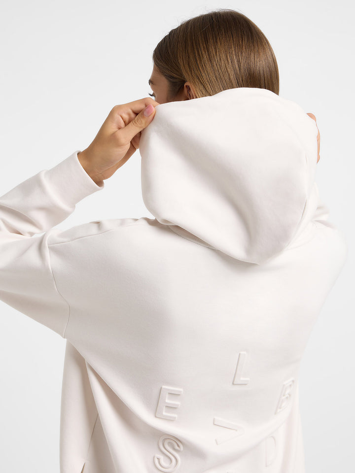 Hoodie Mette Cloud White
