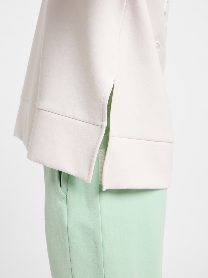 Hoodie Mette Cloud White