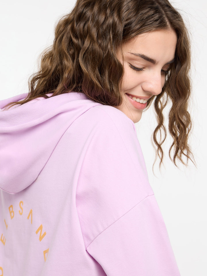 Hoodie Nella Faded Rose
