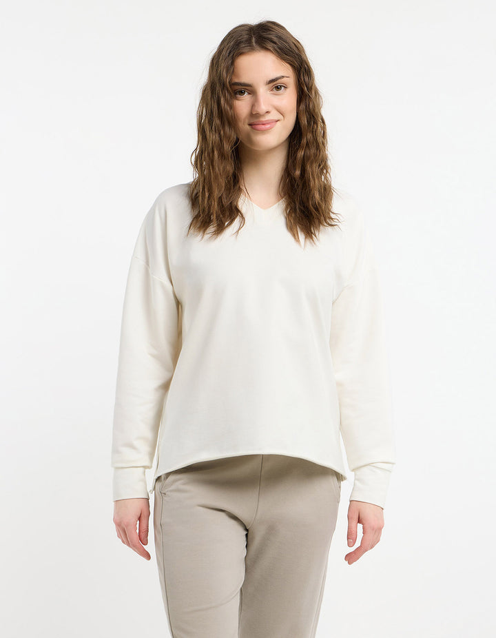 Sweatshirt Jördis Cloud White