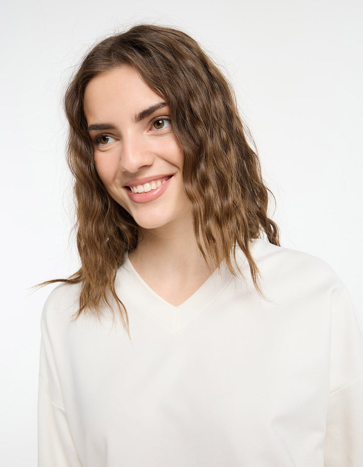 Sweatshirt Jördis Cloud White